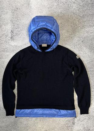 Moncler maglione tricot girocollo wool женский свитер оригинал