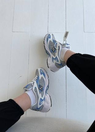 Женские кроссовки new balance 725 white blue скидка sale <unk> smb4 фото