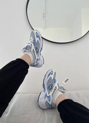 Женские кроссовки new balance 725 white blue скидка sale <unk> smb3 фото