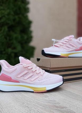 Женские текстильные кроссовки adidas eq 21 run адидас кроссовки для бега зала7 фото