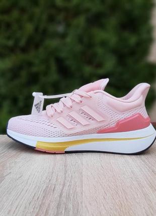 Женские текстильные кроссовки adidas eq 21 run адидас кроссовки для бега зала4 фото