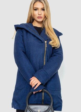 Пальто женское, цвет синий, 186r2961 фото