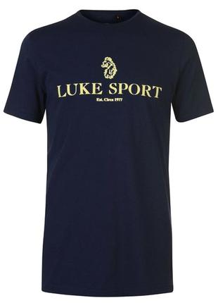Luke sport scholes graphic t-shirt m470150 мужская футболка оригинал синяя