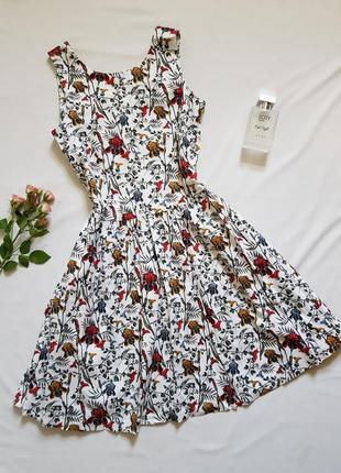 Гарна сукня в яскравий квітковий принт |бренд|