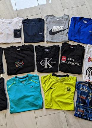 Футболки nike adidas under armour tnf wekend offender