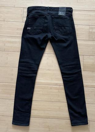 Джинсы denham x candiani denim bolt black skinny2 фото