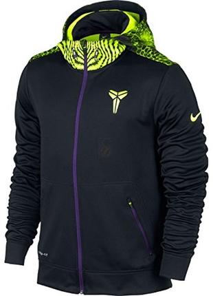 Nike kobe bryant мужская кофта therma - fit mamba python8 фото