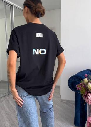 Двусторонняя футболка yes/no10 фото