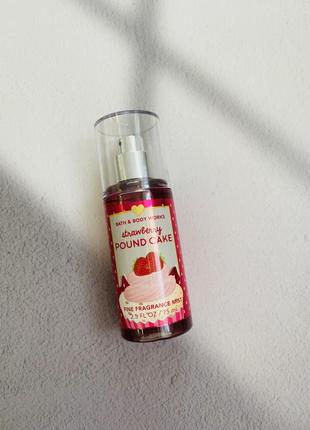 Спрей міст strawberry pound cake bath and body works