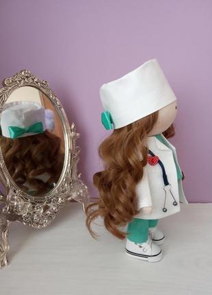 Интерьерная кукла  доктор.