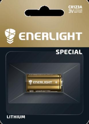 Батарейка литиевая enerlight lithium ndustrial cr123a, 3v, bli 1