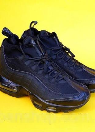 Кроссовки nike air max 95 sneakerboot black
