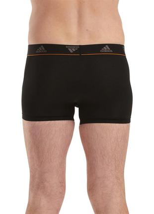 Adidas active micro flex vented trunks 2pk 4a4m02 набор 2 шт боксерки мужские трусы черные оригинал5 фото