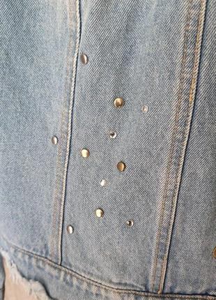 Классная джинсовая куртка3 фото