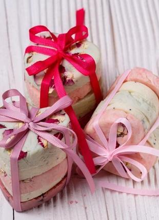 Набор 💖💙💝 сердец от мир мыла