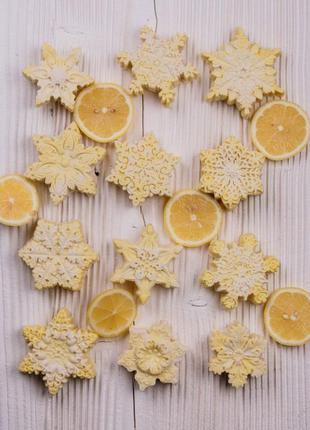 Лимонные🍋❄снежинки от мир мыла