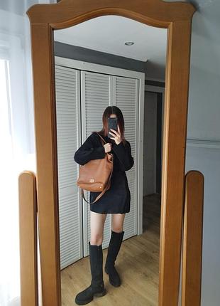 Большая дкшже содержимое сумка шоппер, коричневая сумка michael kors