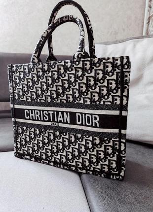 Сумка шопер велика dior book tote . original christian dior2 фото