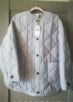 Стьобана куртка літній пуховик mango s, m