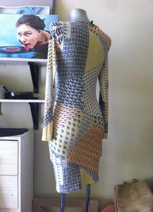 Цікаве плаття з розрізом від bodycon dress topshop 8-102 фото