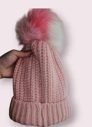 Теплая шапочка + подарок перчатки!