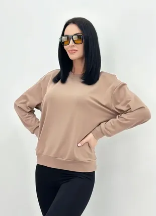 Базовый свитшот из двунитки "kaplan"