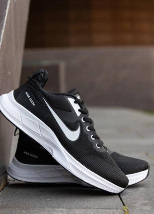 Nike zoom black white4 фото
