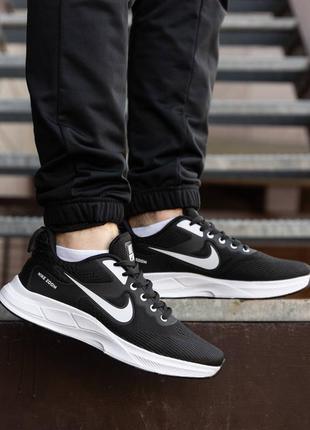 Nike zoom black white2 фото