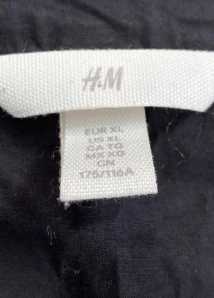 Нова бавовняна блуза сорочка h&m xl швеція 🇸🇪3 фото