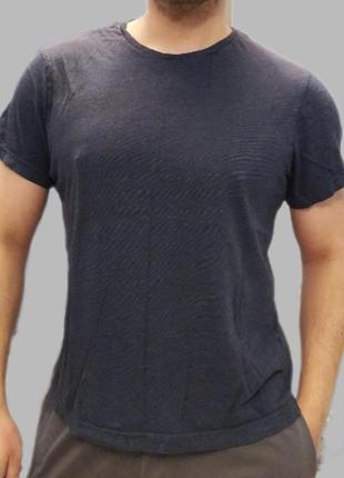 Стильная мужская футболка h&amp;m размер l