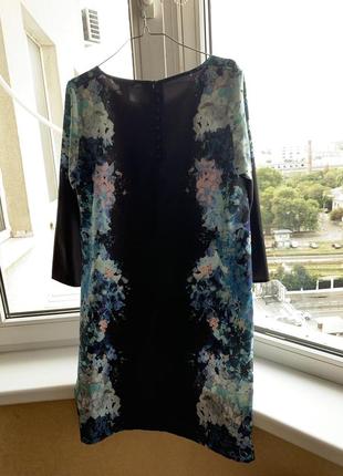Платье с цветочным принтом