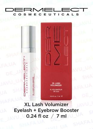 Засіб для росту вій і брів dermelect xl lash volumizer бустер2 фото