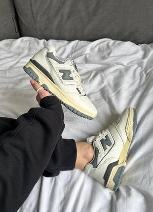 Кроссовки new balance 550 aime leon dore white navy 🔥