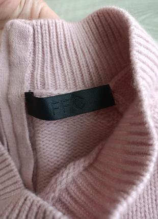 Красивый свитер с кашемиром и замком на спине от премиального бренда ffc4 фото