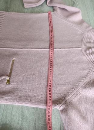 Красивый свитер с кашемиром и замком на спине от премиального бренда ffc6 фото