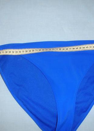 Низ від роздільного купальника трусики жіночі плавки розмір 50 / 16 сині на зав'язках2 фото