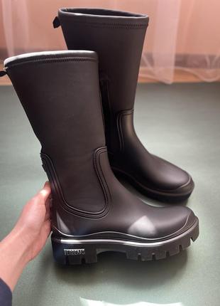 Сапоги дождевые резиновые rain boots verbenas3 фото