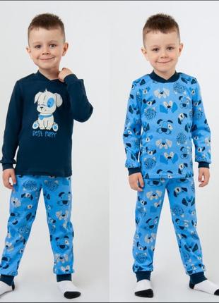 Бавовняна піжама для хлопчика, хлопковая пижама для мальчика, легка піжама дитяча1 фото