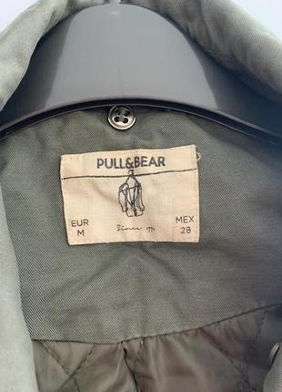 Куртка хакі pull&bear s розмір4 фото