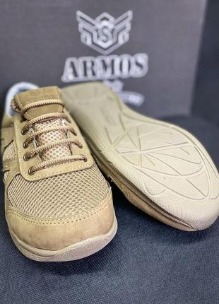 Літні кросівки armos flexfit summer lattice койот|краща ціна -якість!3 фото