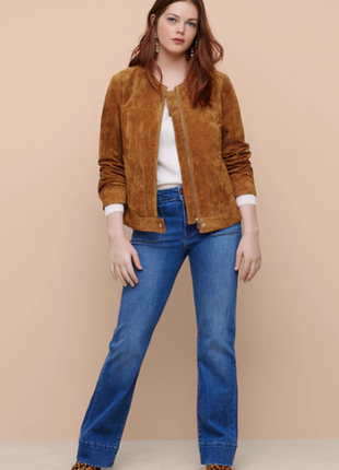 Жакет suede jacket, пог 52 , mango , отличного качества замша