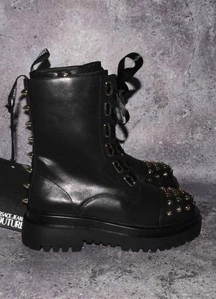 Versace jeans couture boot (женские ботинки версаче dr martens rock )