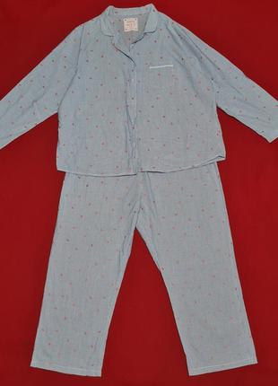 Пижама женская домашняя одежда nutmeg солидного размера8 фото