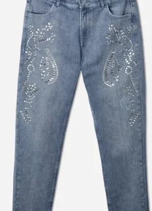 Синие джинсы из ювелирной коллекции calzedonia10 фото