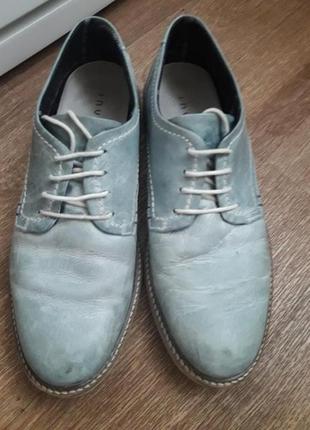 Шкіряні туфлі 40-й розмір