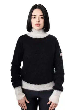 Свитер moncler ciclista tricot knit wool sweater