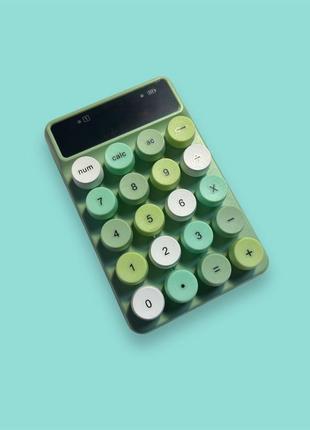 Бездротова цифрова клавіатура vhg q3 green, wireless numeric keyboard