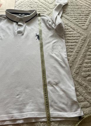 Мужская крутая рубашка поло u.s polo assn. ralph lauren dutti9 фото