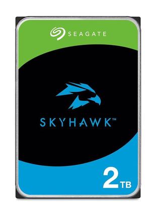 Жесткий диск 2tb seagate skyhawk st2000vx017 для видеонаблюдения
