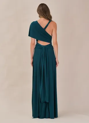 Дизайнерська якісна довга сукня сарафан трансформер від ravon by von vonni10 фото